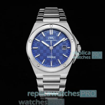 TW Factory High Quality Replica IWC Schaffhausen Ingenieur Blue Dial Men 40MM Swiss Watch